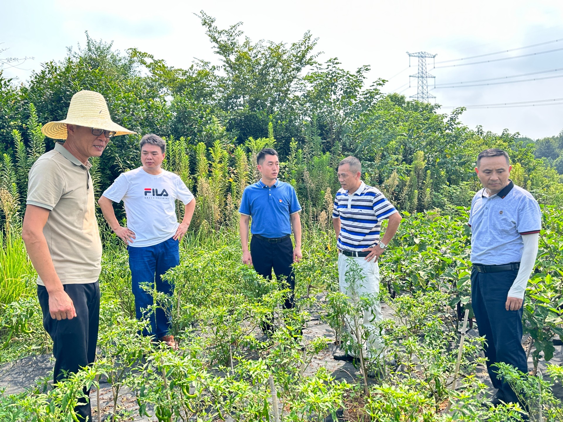 包華其、范有明深入基層送清涼并調(diào)研指導(dǎo)工作